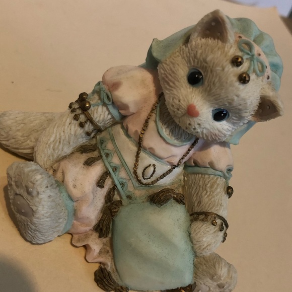 Vintage 1994 Persian calico kittens figure - Picture 7 of 8